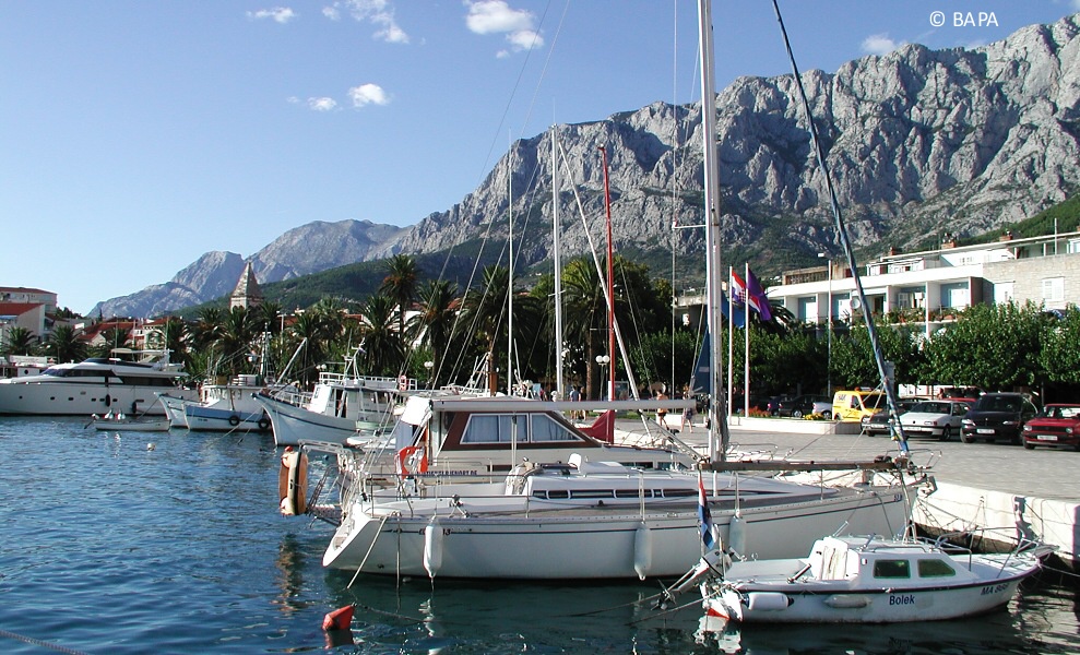 Makarská - lodě